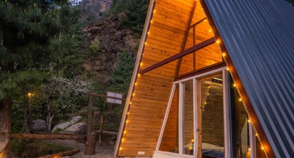 A Tiny Vibrant A-Frame Room Type - A Tiny Vibrant A-Frame