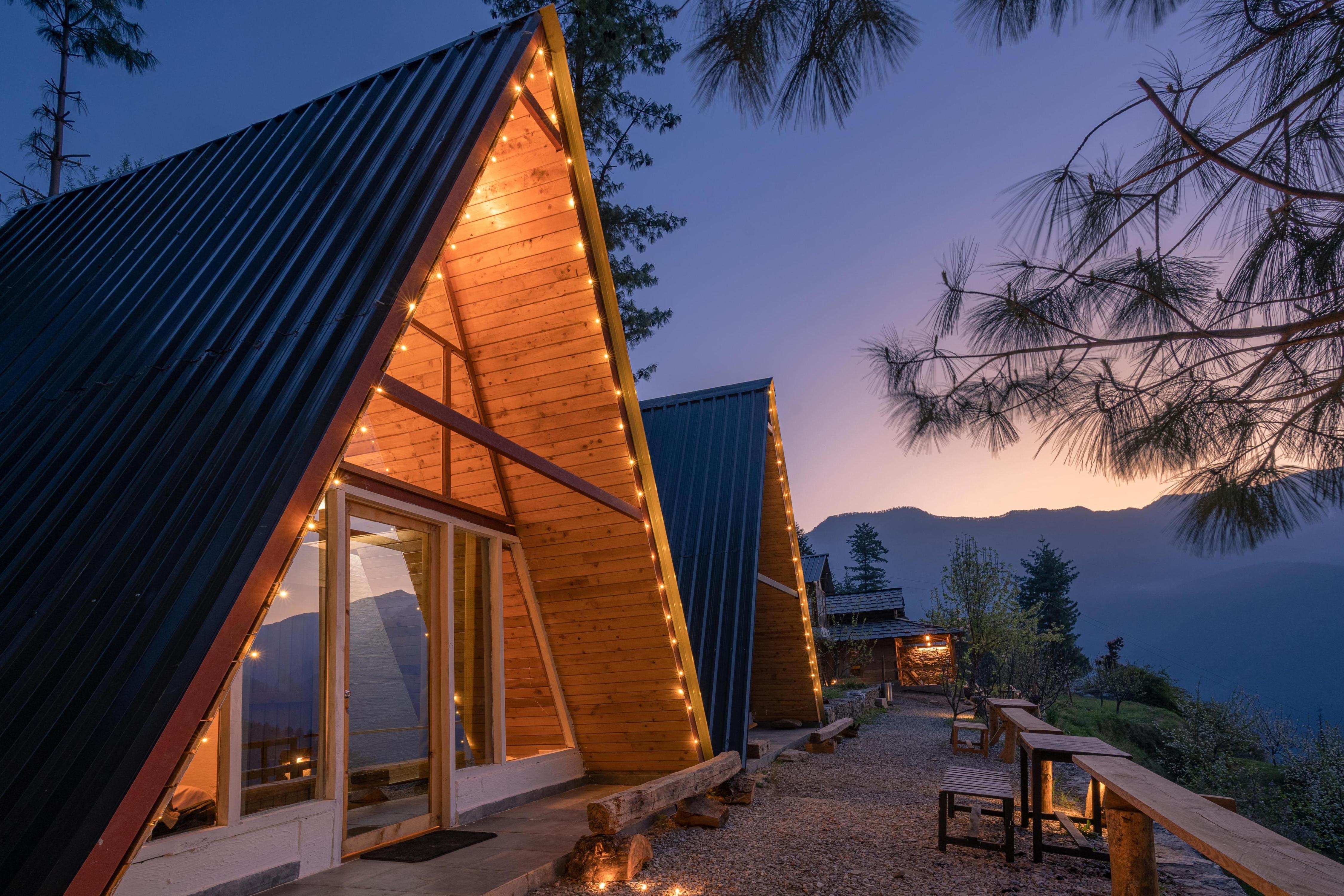 A Tiny Vibrant A-Frame Room Type - A Tiny Vibrant A-Frame
