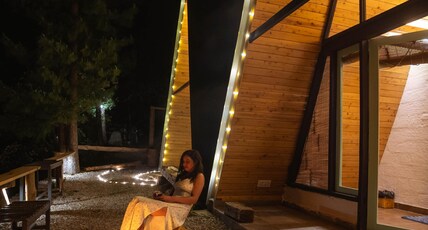 A Tiny Vibrant A-Frame Room Type - A Tiny Vibrant A-Frame