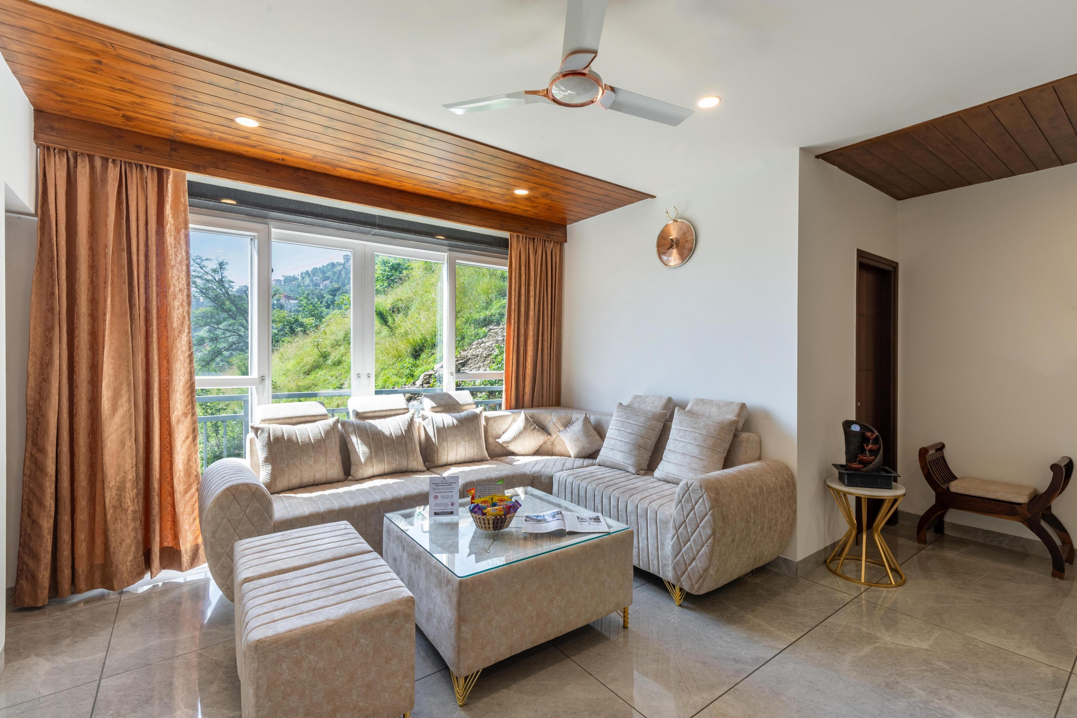 Alaya Stays 3 BHK Apartment with Scenic Views | Cliff Perch - Tap to explore photos