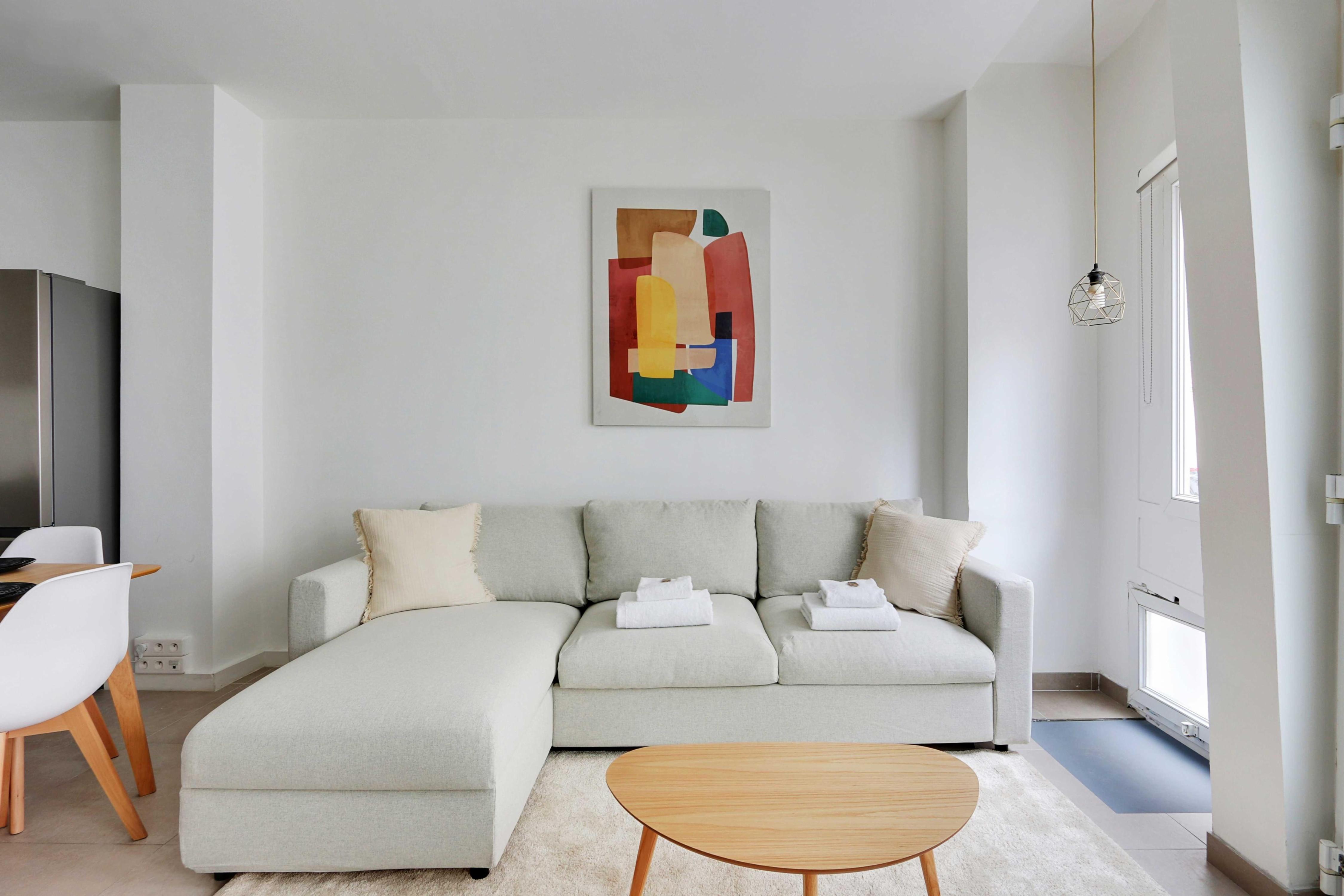 Cosy apartment - 1BR/6P - Batignolles - Tap to explore photos