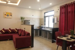 Earthen Bliss Luxury 2BHK Apt with Balcony