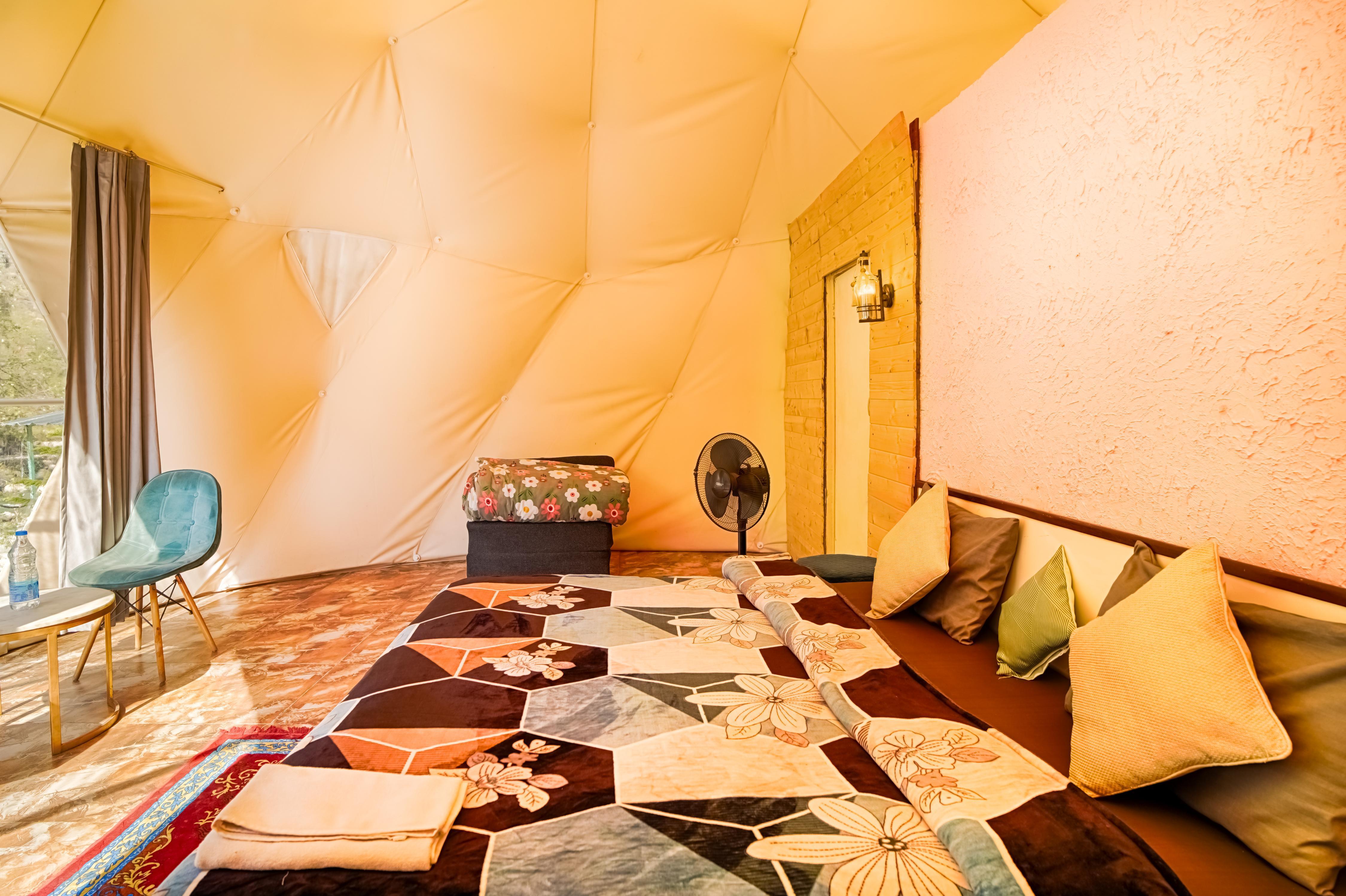 Glamping by the River - Luxurious igloo stays - Tap to explore photos