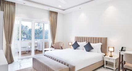 White Wharf Beach Resort Morjim Room Type - Deluxe Room with Balcony