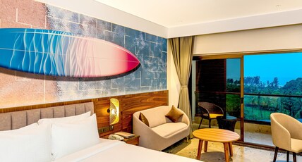 Gateway Goa, Palolem (A Taj InnerCircle Hotel) Room Type - Deluxe Sea View Room with Balcony Gateway Goa, Palolem (A Taj InnerCircle Hotel) Room Type - Deluxe Sea View Room with Balcony