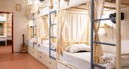 Moustache Daman | Rooms & Dorms Room Type - Bed in 12 Bed Mixed Dorm