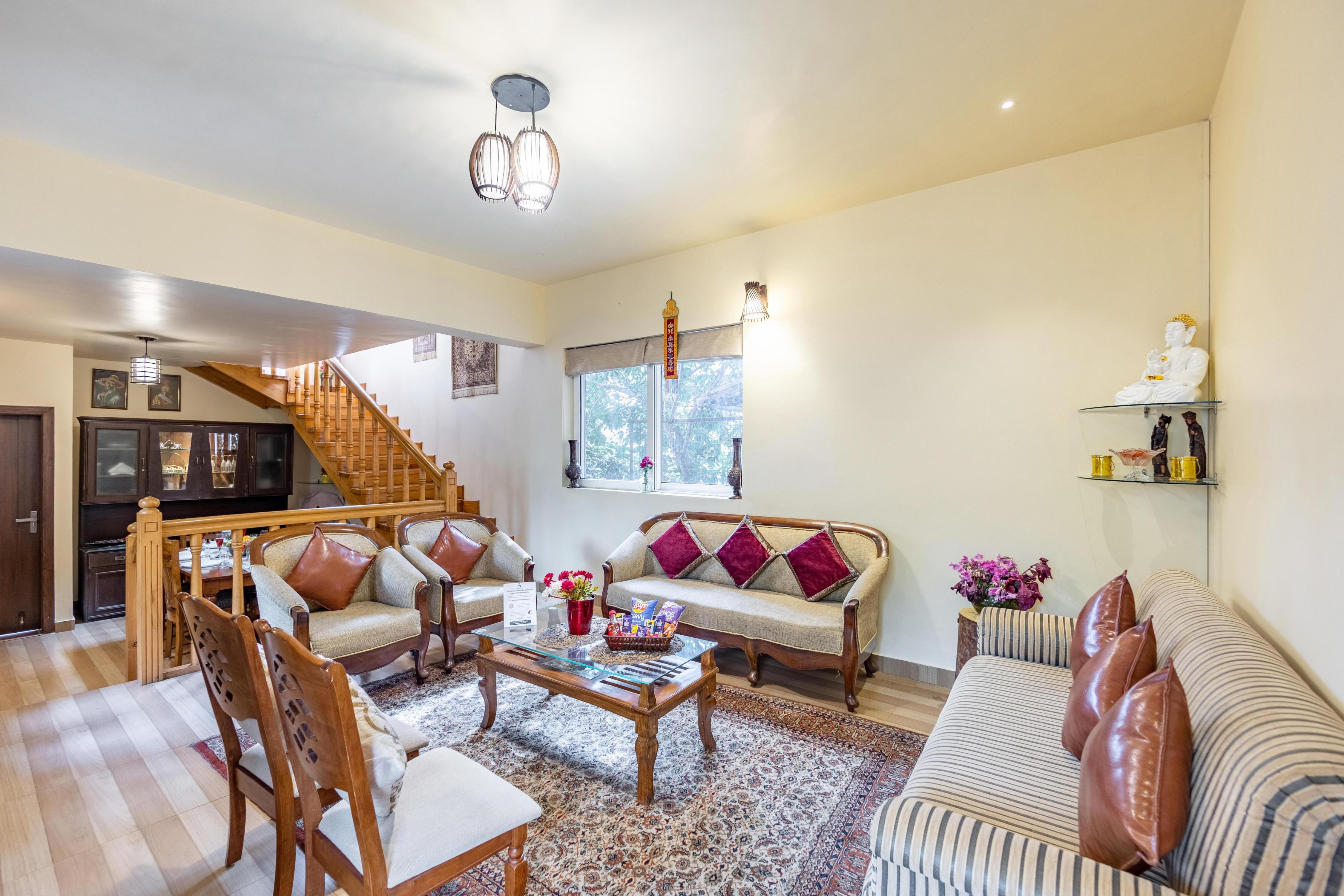 Alaya Stays 2 BHK with Garden & Balcony | Villa Harmony - Tap to explore photos