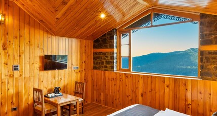 Kathkuni By Jomotel - A Pure Veg Boutique Stay Room Type - Tungesh Orchard View with Balcony