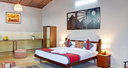 Nature's Vibe Stays luxury Villa with an orchard Room Type - Deluxe Balcony Room