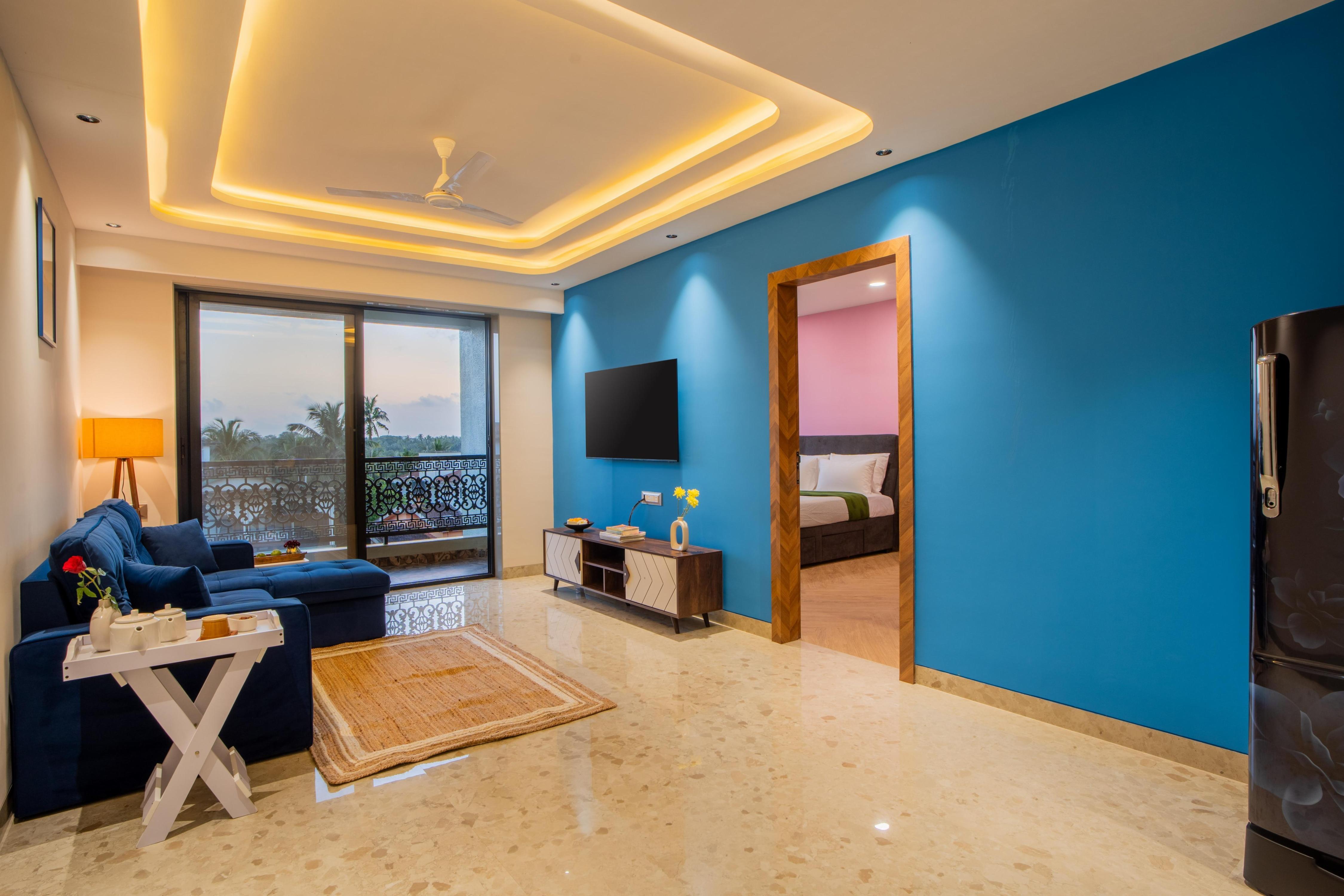1 BHK Apartment with Jacuzzi & Lift in Goa - Tap to explore photos
