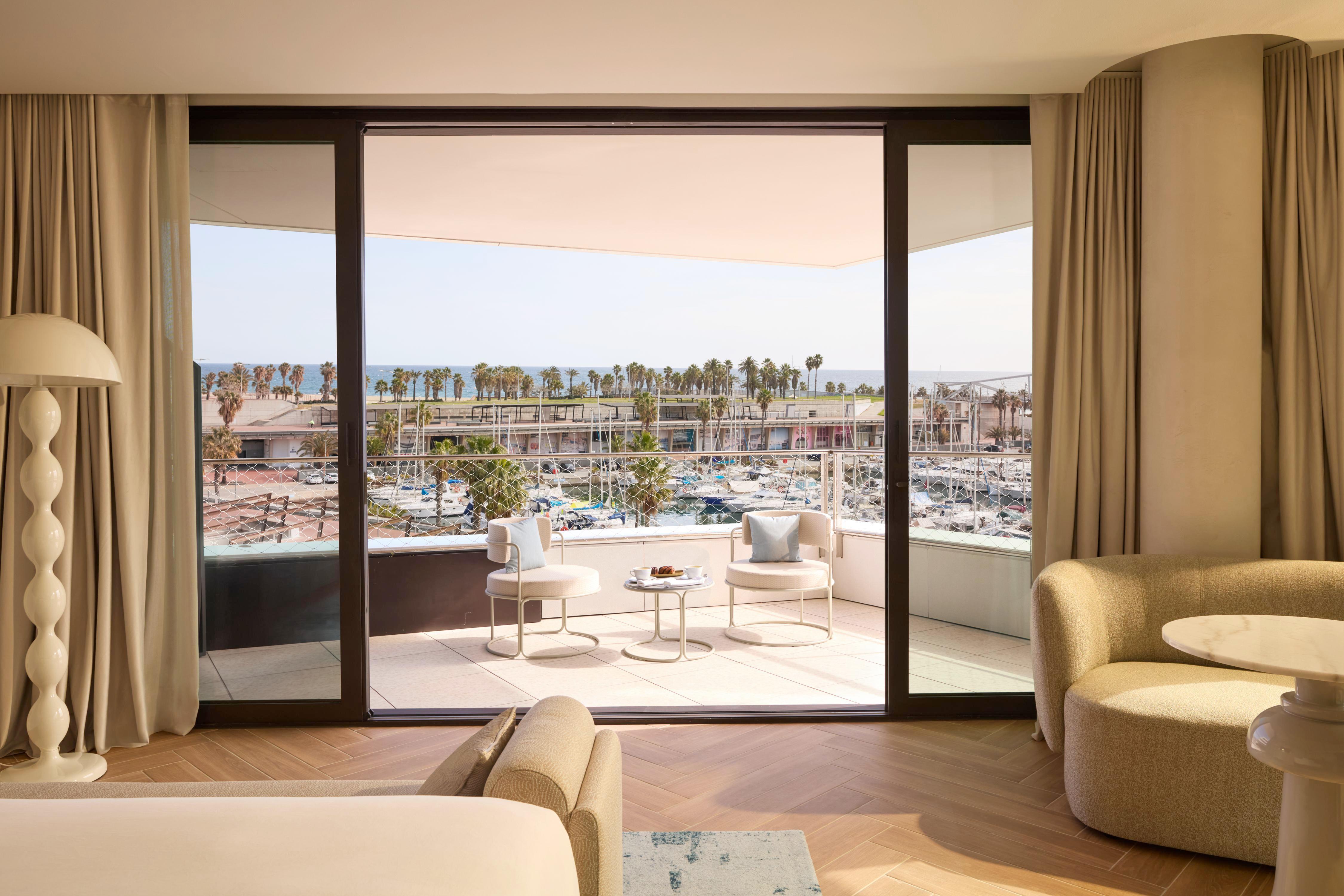 SLS Barcelona Room Type - Euphoria Studio King Marina View