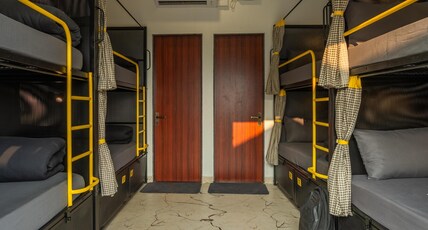 The Hosteller Goa, Mandrem Room Type - Bed in 8 Bed Mixed Dormitory - Two Attached Washroom