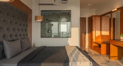 The Hosteller Goa, Mandrem Room Type - Superior Double Room with Balcony and Sea View