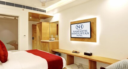 Hotel Namaste Hindustan Just a Minute Away From New Delhi Railway Station and Connaught place Room Type - Deluxe Room Hotel Namaste Hindustan Just a Minute Away From New Delhi Railway Station and Connaught place Room Type - Deluxe Room