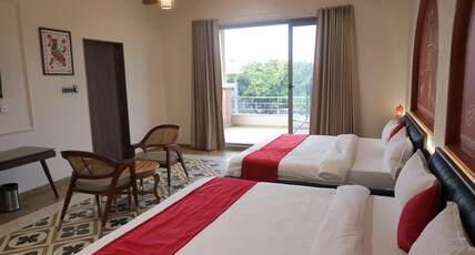 The Bhagvati Resort Room Type - Family Four Bed AC Room