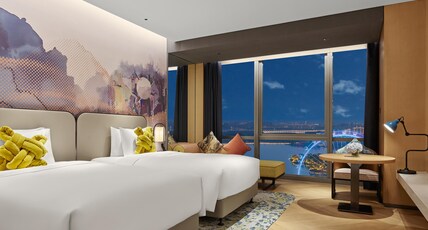 M Social Hotel Suzhou Room Type - Social Lake Twin Room