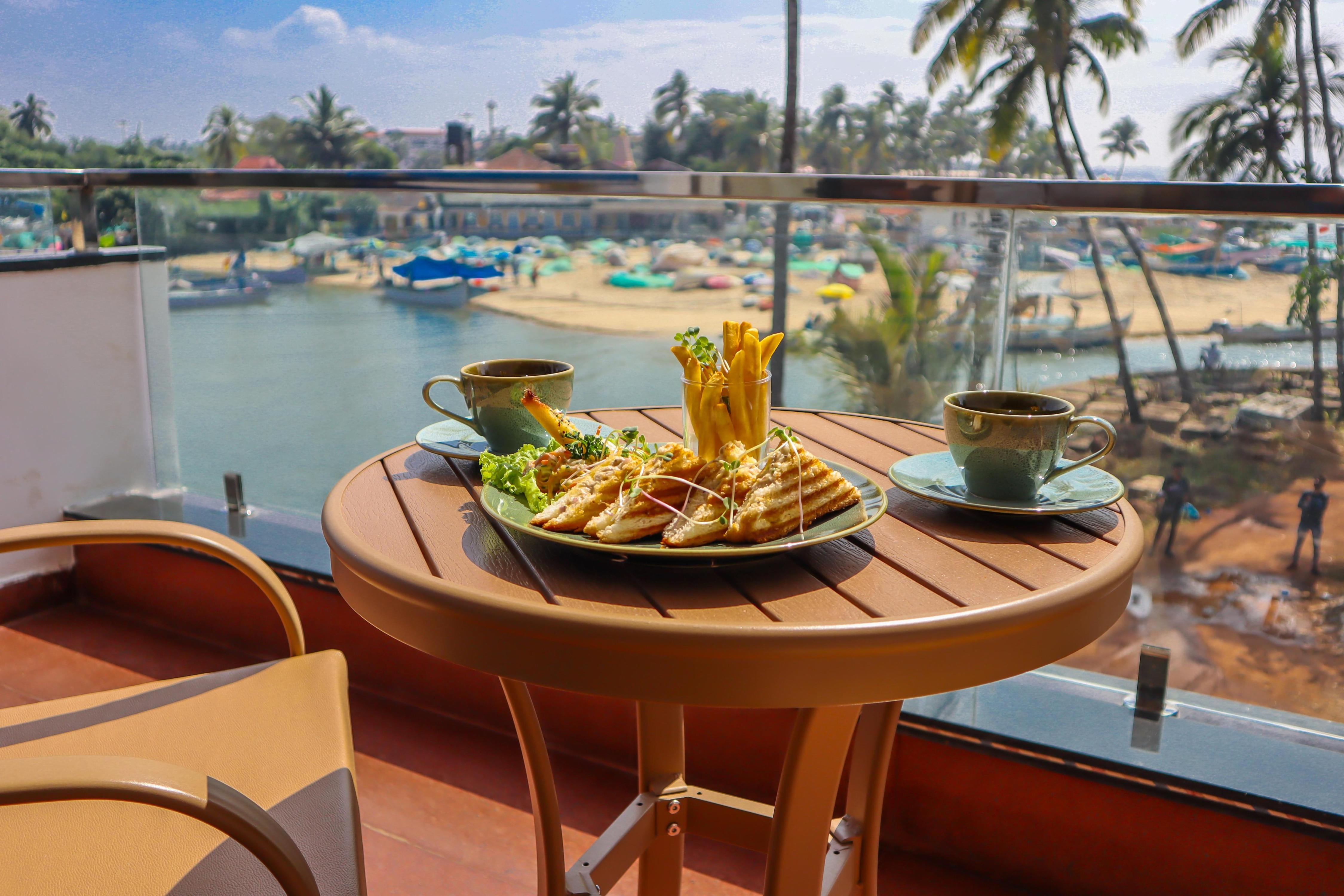 River Deck Baga Beach Front Room Type - LUXURY OCEAN VIEW WITH BALCONY