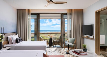 Taj Puri Resort & Spa, Odisha Room Type - Superior Sea View Room Twin Bed with Balcony Taj Puri Resort & Spa, Odisha Room Type - Superior Sea View Room Twin Bed with Balcony