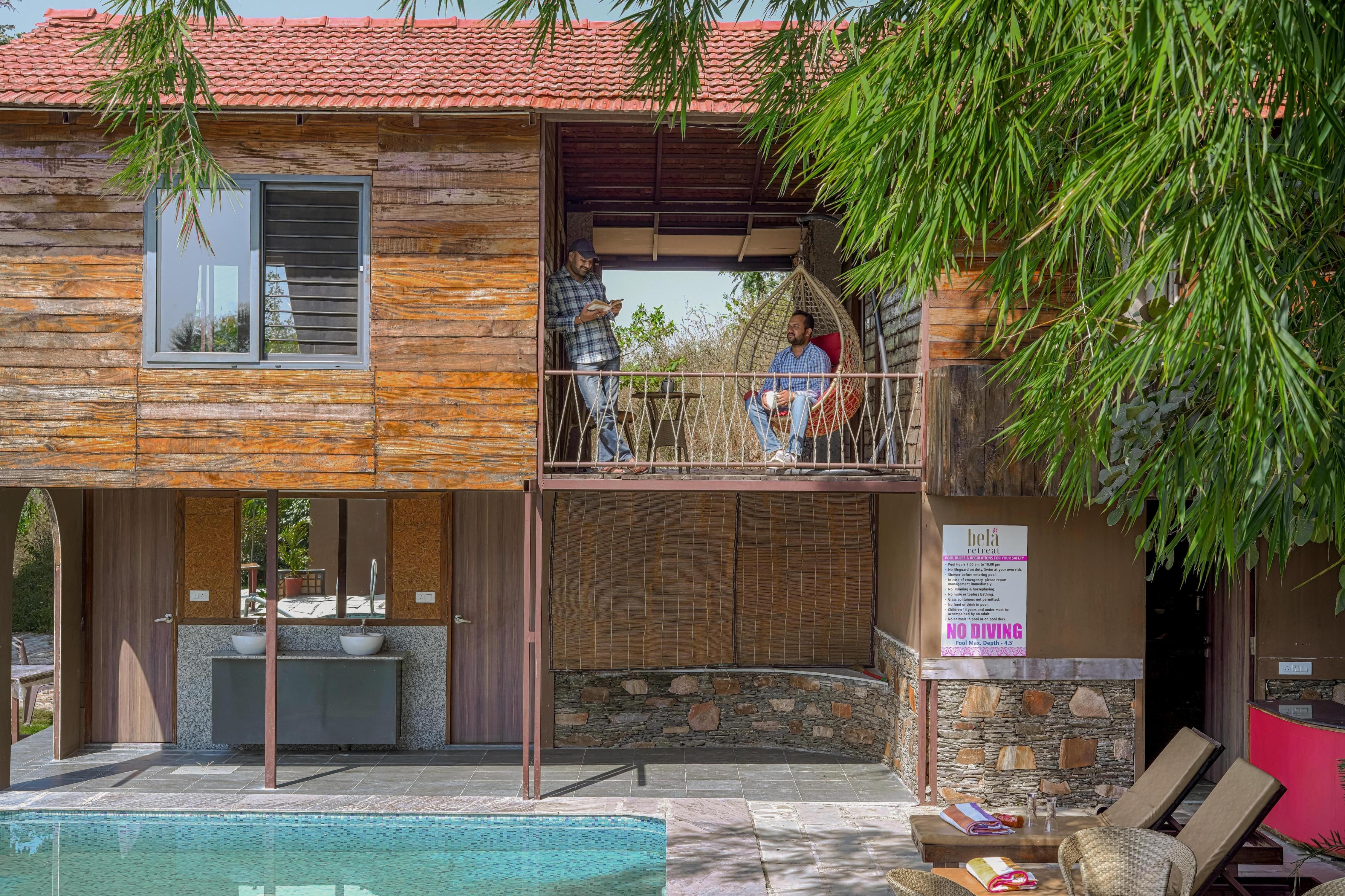 SaffronStays Bela Retreat - Tap to explore photos