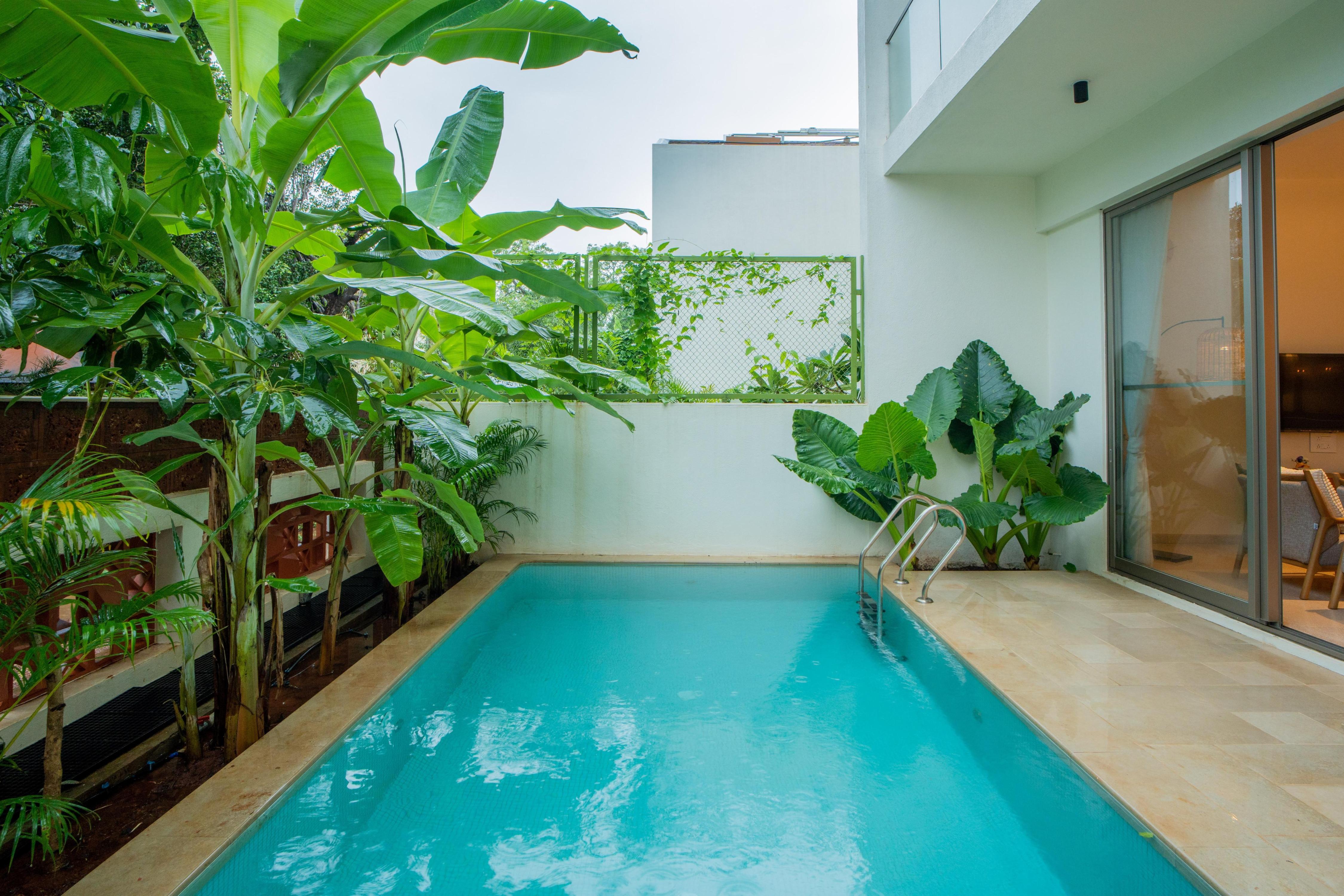 Elegant 3 BHK Villa Outdoor Pool Room Type - Elegant 3 BHK Villa Outdoor Pool