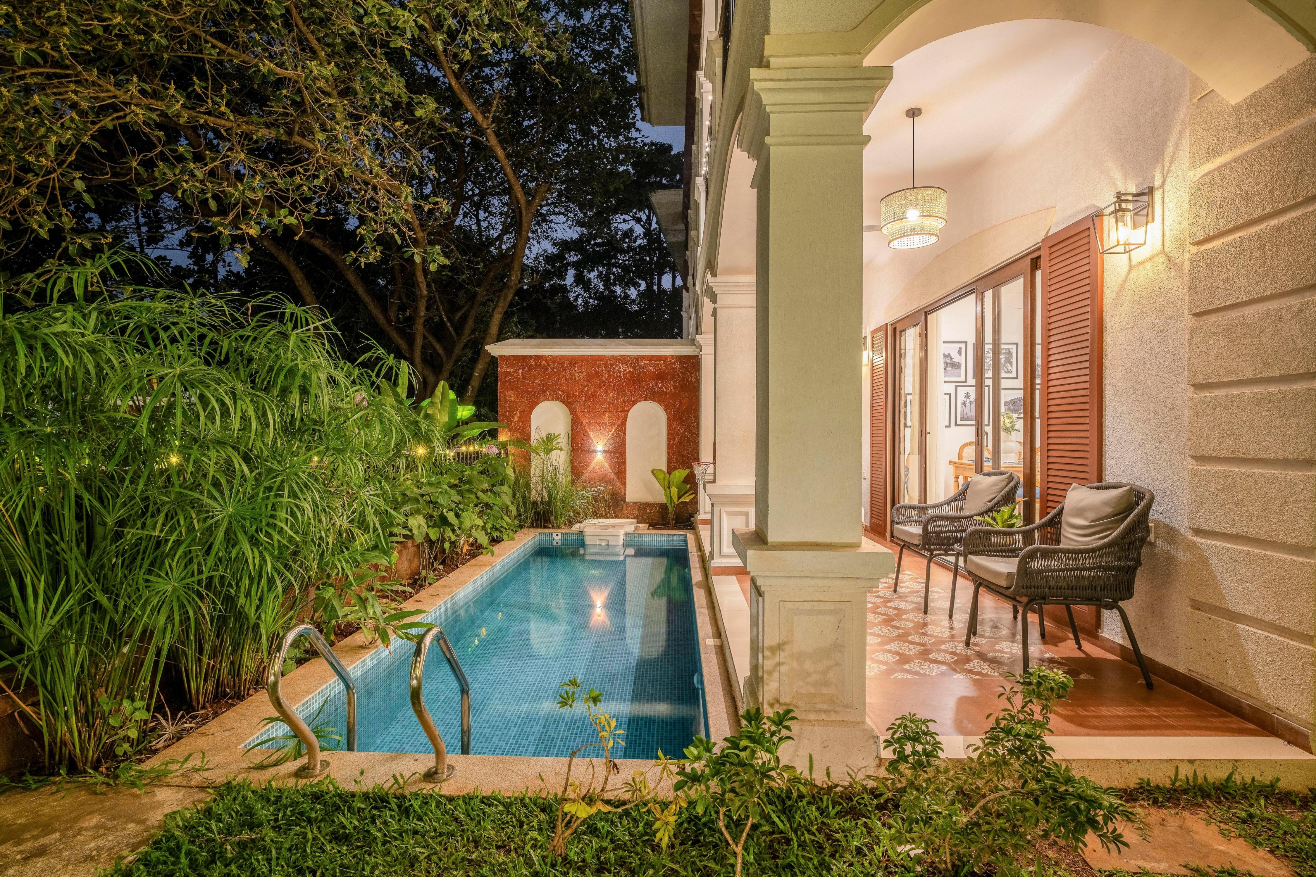 Rooms of Staymaster Nagra Villa-Pvt Pool | 3BHK