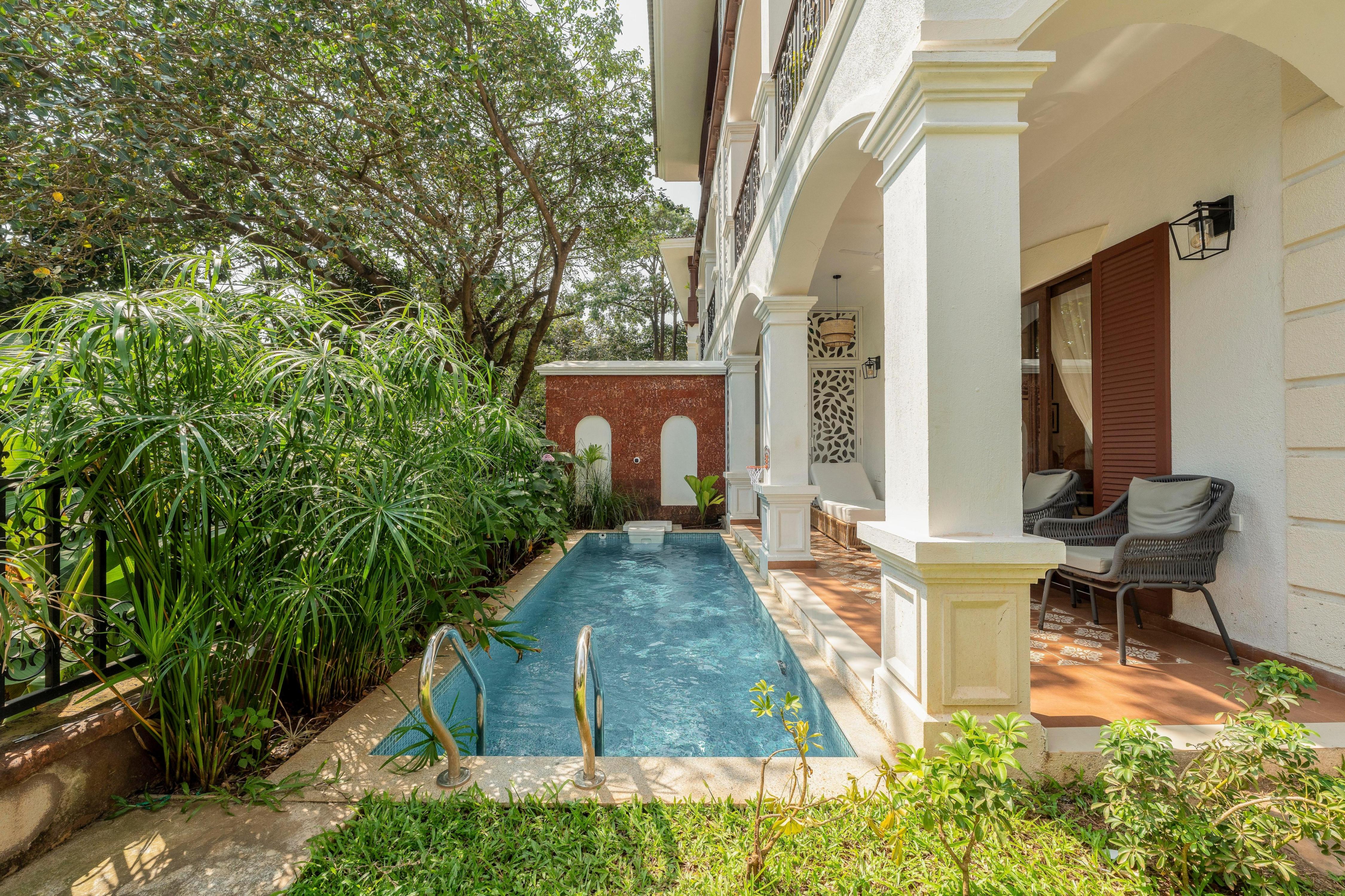 Staymaster Nagra Villa-Pvt Pool | 3BHK - Tap to explore photos