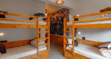 The Rustic Jibhi - Backpackers Hostel Room Type - Bed in 4-Bed Mixed Dormitory Room