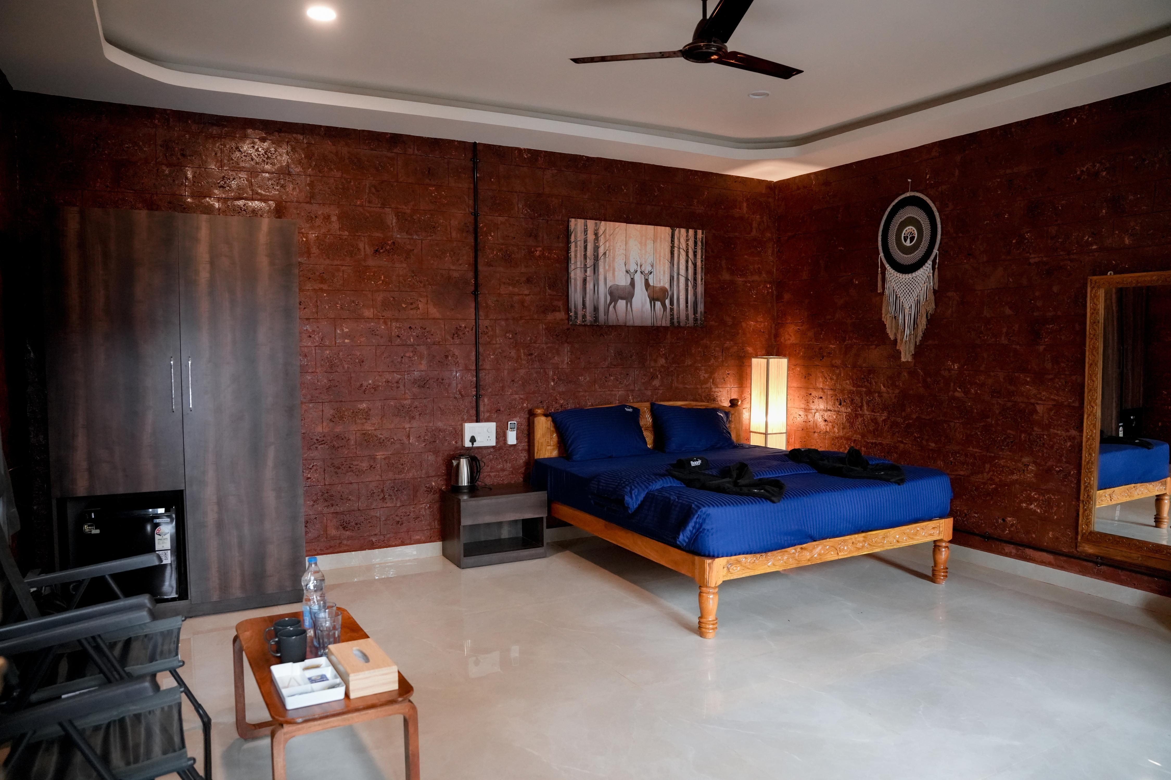 Ekaant Jungle Homestay Room Type - Signature AC Cottages ( Garden view )