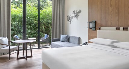 Jim Corbett Marriott Resort and Spa Room Type - Deluxe Room with Balcony, King Bed