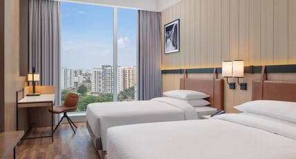 Four Points by Sheraton Nashik Room Type - Deluxe Guest Room, 2 Twin, City View