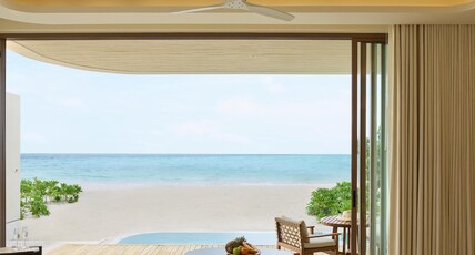 Centara Grand Lagoon Maldives Room Type - One-Bedroom Sunset Beach Pool Villa Twin