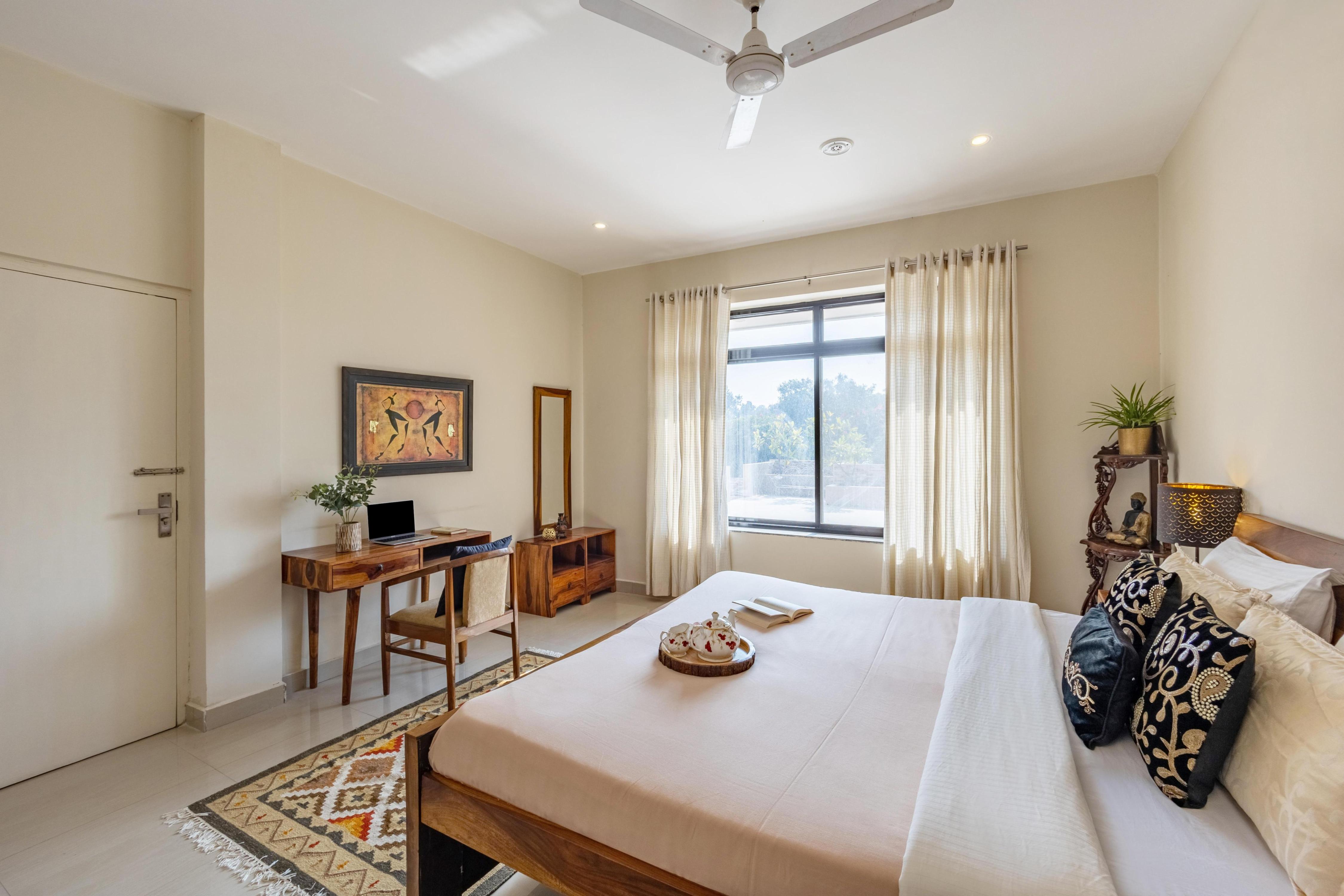 Alaya Stays Dacha 3 BHK with Jacuzzi & Outdoor Bar - Tap to explore photos