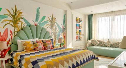 tisyastays | Emerald 3BHK Penthouse with Pvt Jacuzzi, 5mins to beach Room Type - tisyastays | Emerald 3BHK Penthouse with Pvt Jacuzzi, 5mins to beach