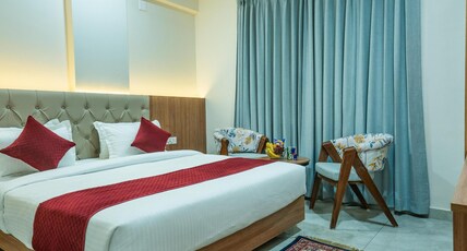 Hotel Patwar Inn With Rooftop Swimming Pool and Mountain Views Room Type - Deluxe Room Hotel Patwar Inn With Rooftop Swimming Pool and Mountain Views Room Type - Deluxe Room
