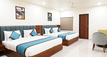 Radiant Retreat Resort 2 KM from Birla School Kishangarh Room Type - Family Room with 2 Double Bed