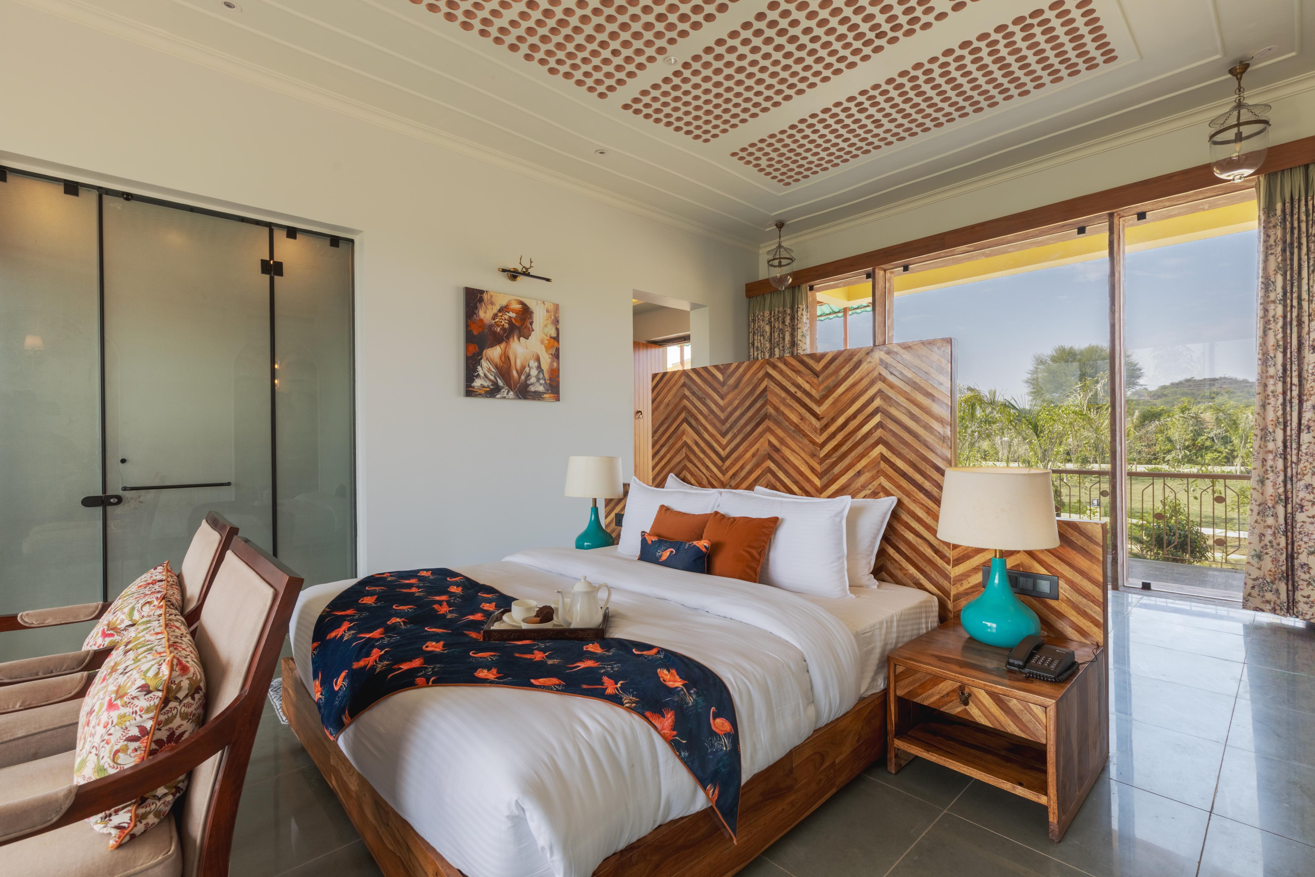 THE GRAND SARISKA BAAGH Room Type - SUPERIOR KING WITH GARDEN VIEW