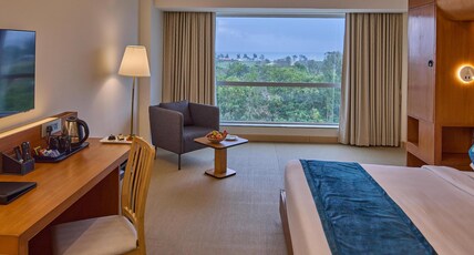 Grand Continent Mahabalipuram A Sarovar Premiere Affiliate Hotel Room Type - Grand Premier Room Sea View - 1 Double Bed Grand Continent Mahabalipuram A Sarovar Premiere Affiliate Hotel Room Type - Grand Premier Room Sea View - 1 Double Bed