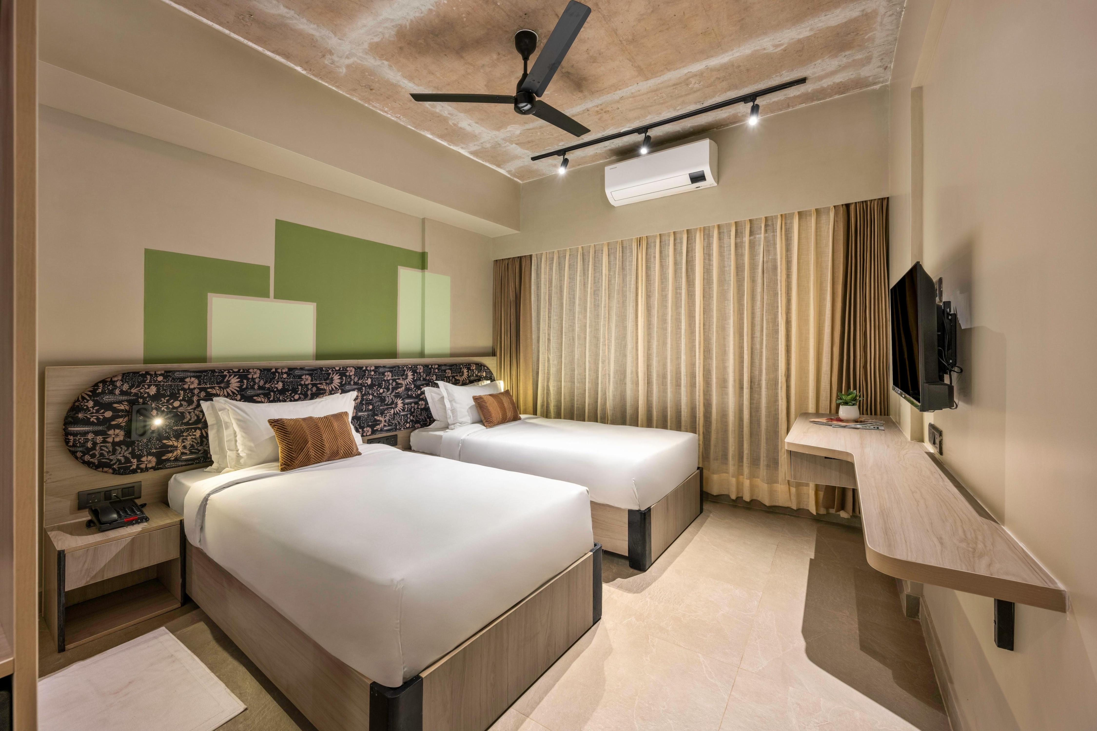 Grand Continent Koramangala Room Type - Executive Twin Bed