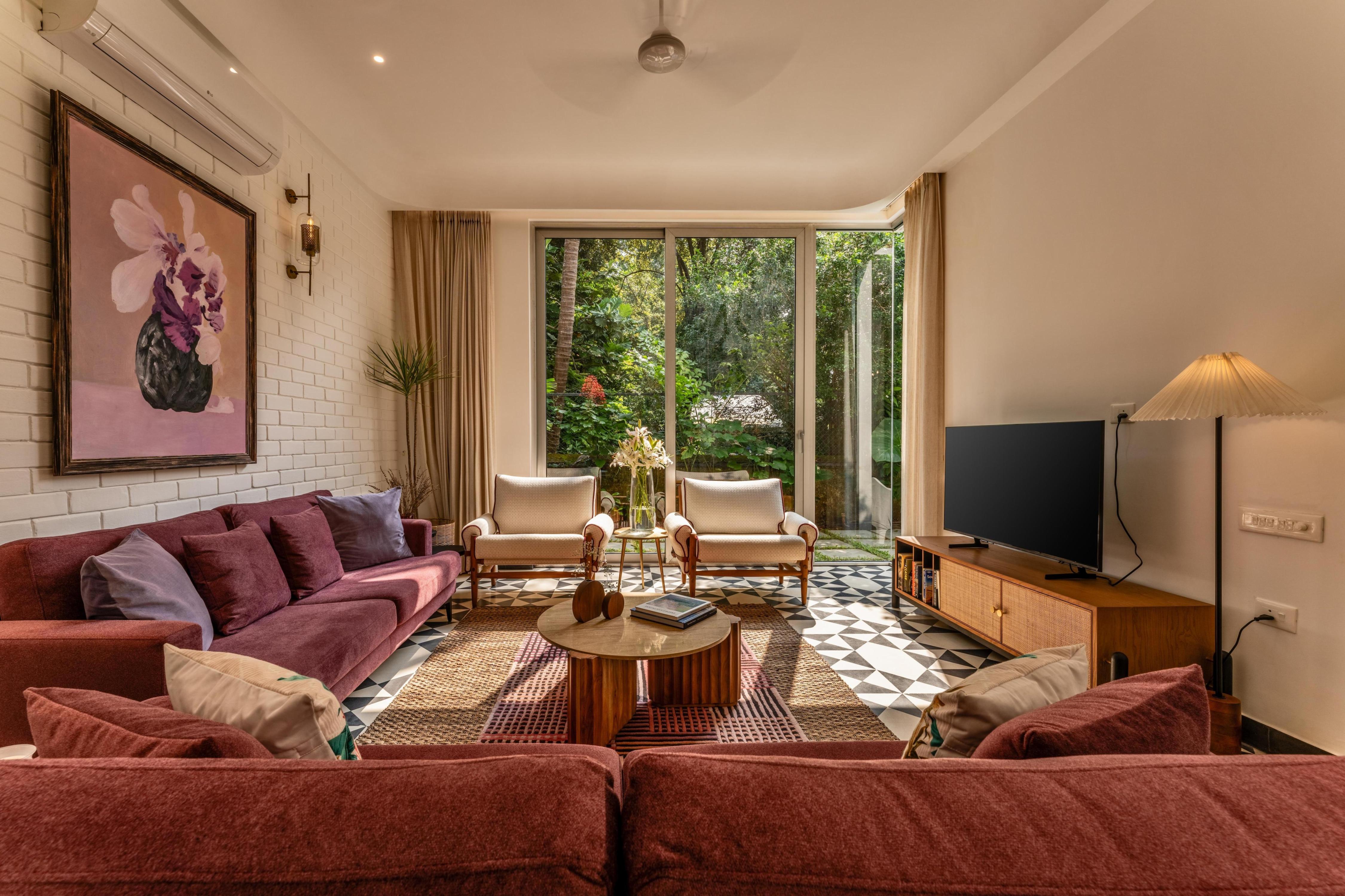 La Masillia by The Blue Kite - 2BHK Private Pool Villa, with Balcony & WiFi, 15 min to Vagator Beach - Tap to explore photos