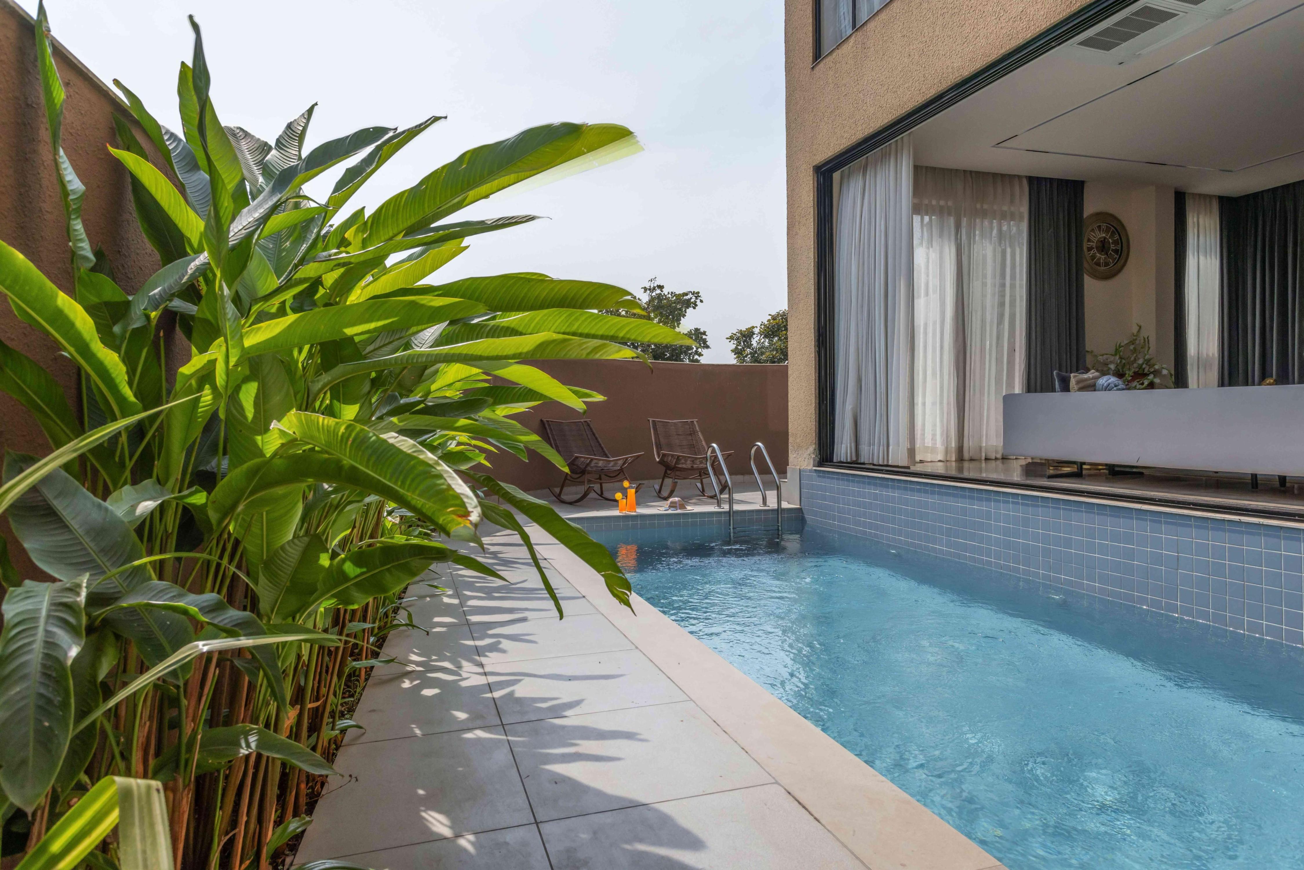 tisyastays | Vilasa 5BHK Lux Villa with Private Pool & Jacuzzi, Close to beach - Tap to explore photos