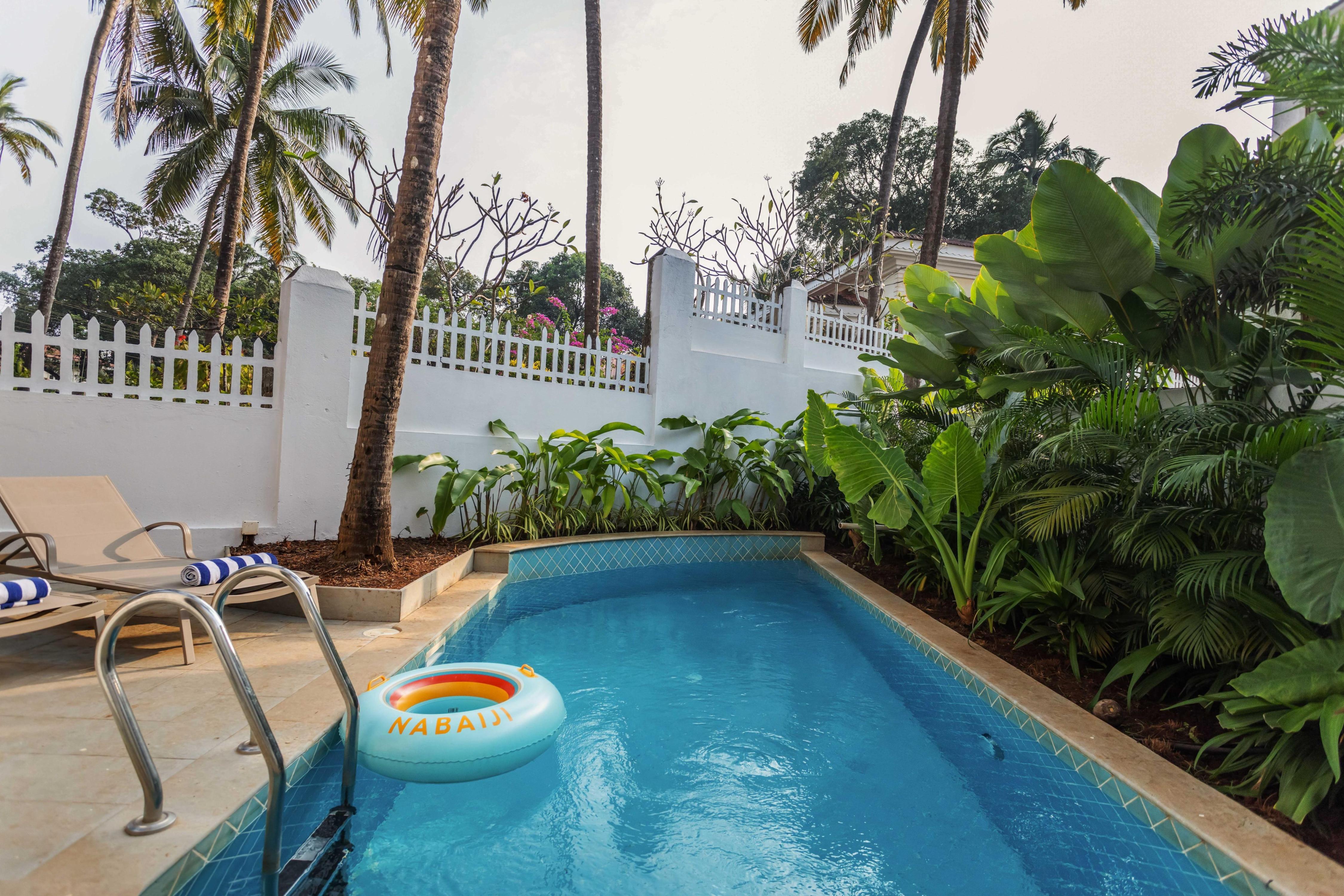 Hireavilla | The Hornbill Villa Vagator | Lux 3BHK with Pool - Tap to explore photos