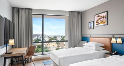 Four Points by Sheraton Chennai Velachery Room Type - Deluxe Twin Room, Deluxe Guest room, 1 Double, City view Four Points by Sheraton Chennai Velachery Room Type - Deluxe Twin Room, Deluxe Guest room, 1 Double, City view