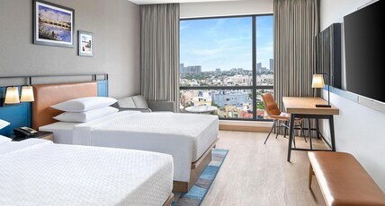 Four Points by Sheraton Chennai Velachery Room Type - Premium Twin Room, Guest room, 1 Double, City view Four Points by Sheraton Chennai Velachery Room Type - Premium Twin Room, Guest room, 1 Double, City view
