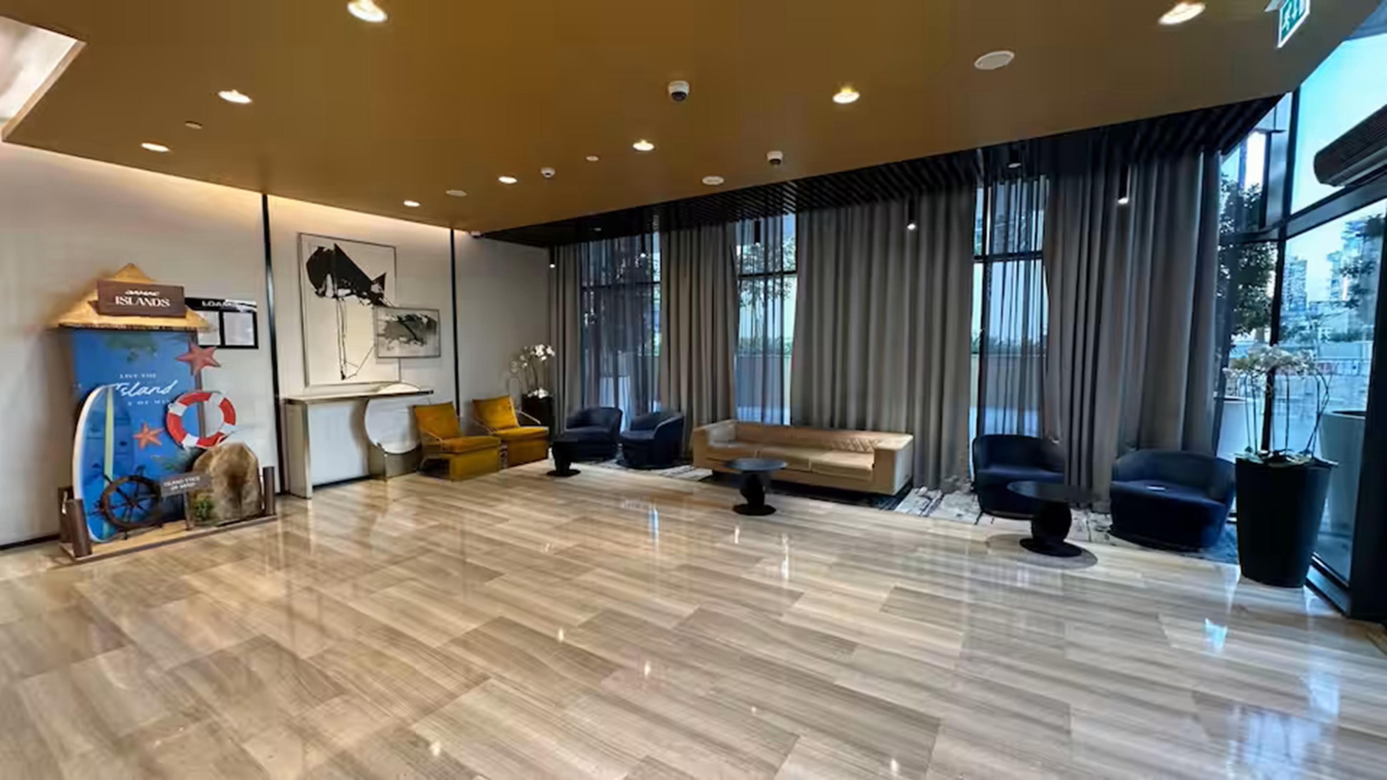 Chic Downtown Apartment with Skyline View - Tap to explore photos