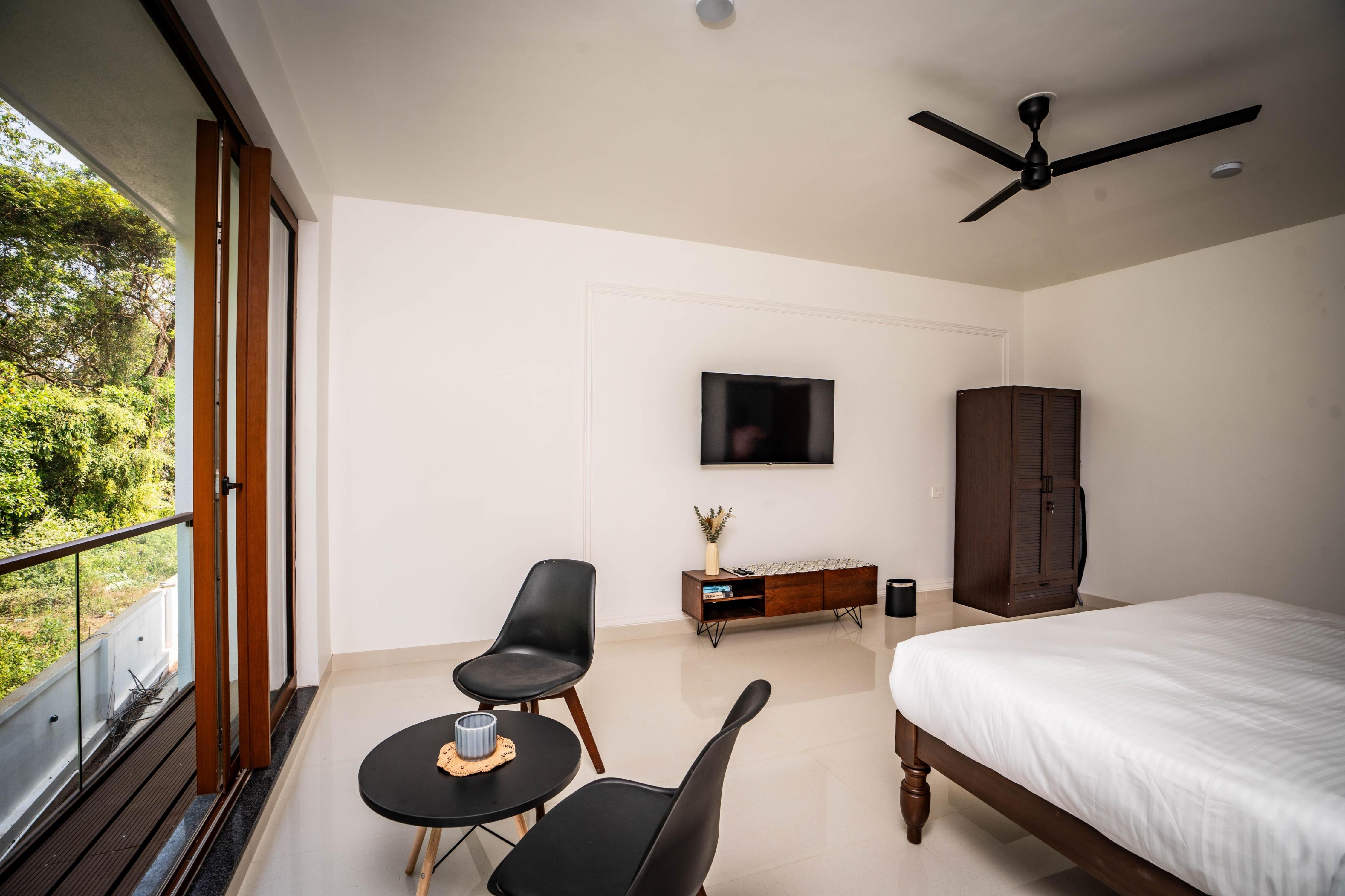Mistral by the Sea Room Type - Spacious Studio Apartment with Dual Balconies, Perfect for Groups