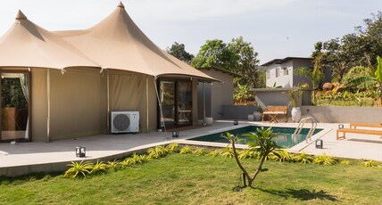 Masai - Tented Villa Resort, Lonavala Room Type - The Swala -Tented Villa with Private Pool and Garden
