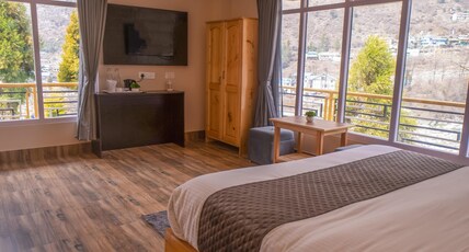 Divine Brookyard Resort, Lachung (Pure-Veg Property) Room Type - Premium View Room