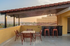 In the Heart of Candolim 2 BHK Penthouse with a Terrace & Gazebo