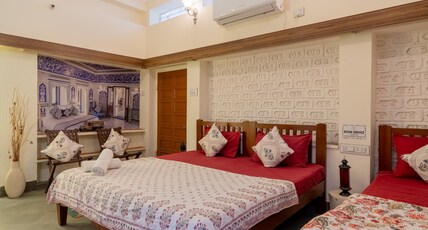 Travellers Village, Jaipur Room Type - Aquamarine Room (Room No. 5)