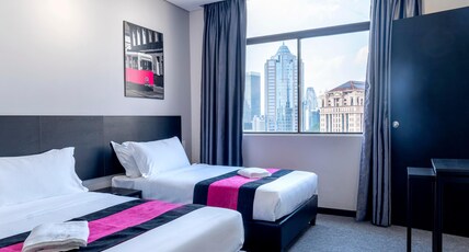 TEEDO Hotel Kuala Lumpur Room Type - Superior Twin City View